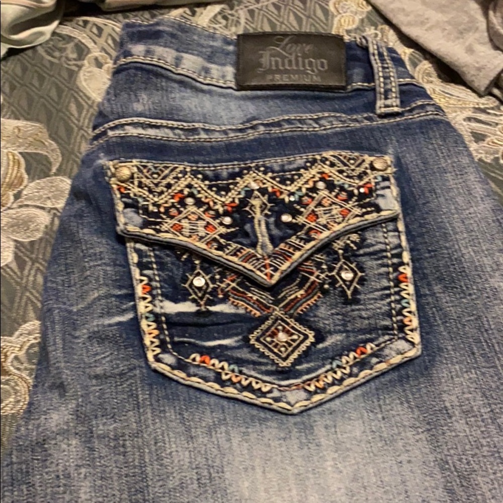 Love Indigo Capri